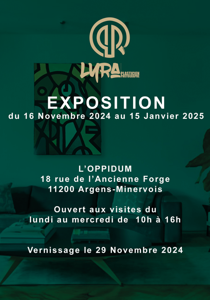 Exposition à l'Oppidum mi-novembre à mi-janvier